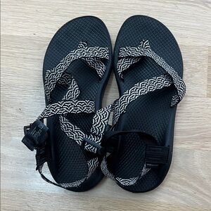 Chaco Black and White Women's Sandals